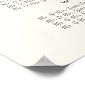 結婚式特別イベントゲスト席次表 ポスター (角)