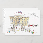 結婚式王室の招待状 招待状 (正面/裏面)