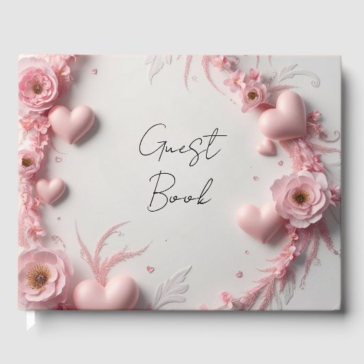 結婚式用のゲストブック オーダーメイド ゲストブック (正面)