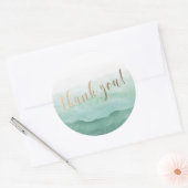 結婚式用シールありがとう ラウンドシール (封筒)