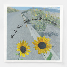 結婚式用シールカジュアル山道花