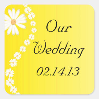 結婚式用シール スクエアシール