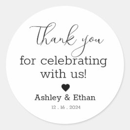 結婚式用シール ラウンドシール