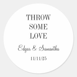 結婚式用シール ラウンドシール