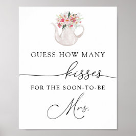 結婚式目前のサインに何回キス？ ポスター