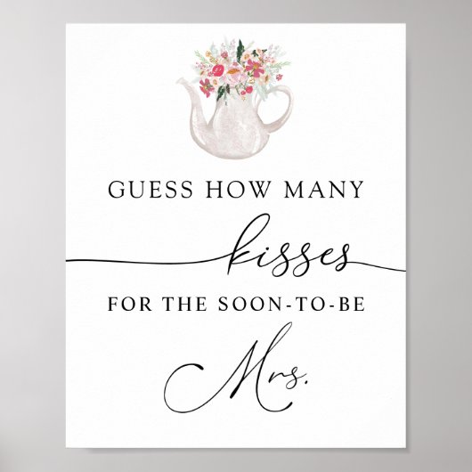 結婚式目前のサインに何回キス？ ポスター (正面)