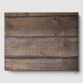 結婚式素朴の前夜の国 ゲストブック (裏面)