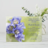 結婚式翌日のラベンダーガーデンフラワーズ ブランシュ招待状 招待状 (スタンド正面)