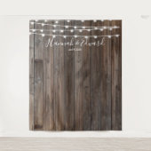 結婚式背景、写真小道具、カスタム背景 タペストリー (正面)