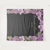 結婚式背景、写真小道具、カスタム背景 タペストリー (正面(横))