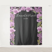 結婚式背景、写真小道具、カスタム背景 タペストリー (正面)