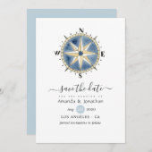 結婚式航海のの日付の保存 セーブザデート (正面/裏面)