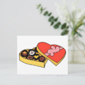 結婚式芸術的特別パーソナライズされた日 ポストカード (スタンド正面)