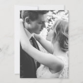 結婚式計画変更のお知らせがストリーミングで配信中 セーブザデート (裏面)