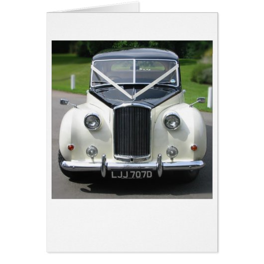 結婚式車 (正面)