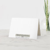 結婚式音楽は白および金ゴールドのピアノとの感謝していしています サンキューカード (裏面)