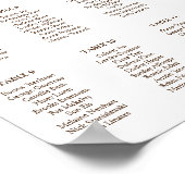 結婚式 イベント ゲスト 席 配置図 ポスター (角)