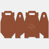 結婚式 ウェルカム ウィークエンド ホテル 旅行 ギフト ボックス (見開き)