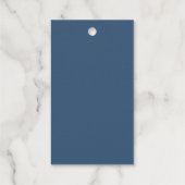 結婚式 カスタム ホイル ギフト タグ (裏面)