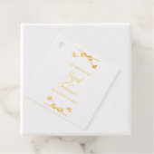 結婚式 カスタム ホイル 封筒タグ フェイバータグ (箱)