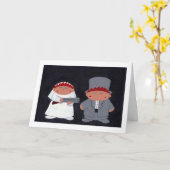 結婚式 カード (黄色い花)