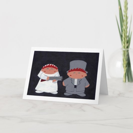 結婚式 カード (正面)