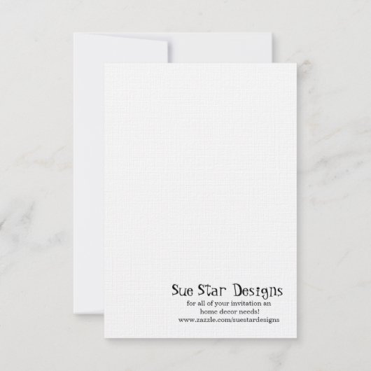 結婚式 クラシック カー RSVP (裏面)