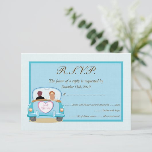 結婚式 クラシック カー RSVP (スタンド正面)