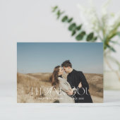 結婚式 サンキューカード (スタンド正面)