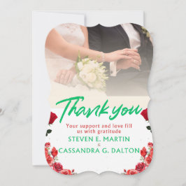 結婚式 サンキューカード サンキューカード