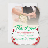 結婚式　サンキューカード サンキューカード (裏面)