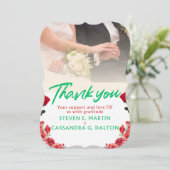 結婚式　サンキューカード サンキューカード (スタンド正面)