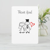 結婚式　サンキューカード サンキューカード (スタンド正面)