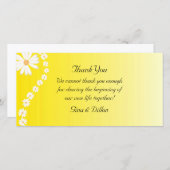 結婚式　サンキューカード サンキューカード (正面/裏面)