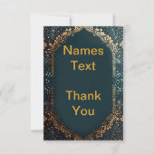 結婚式　サンキューカード サンキューカード (正面)