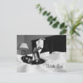 結婚式　サンキューカード ポストカード (スタンド正面)