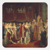 結婚式 スクエアシール (正面)