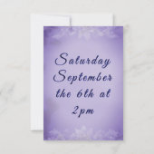 結婚式 セーブザデート (裏面)