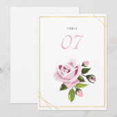 結婚式 テーブルナンバー 結婚式 テーブル配置 (正面/裏面)