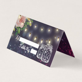 結婚式 テーブルナンバー 誘導 マソンベア 紫の光