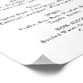 結婚式 ドリンクメニュー ゴールド グリーン 葉の看板 ポスター (角)