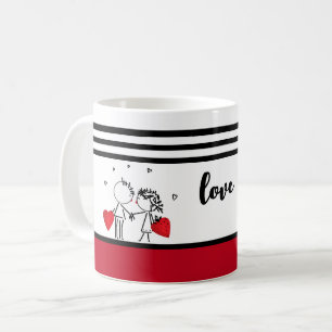 結婚式、バレンタインデー ソックス コーヒーマグカップ