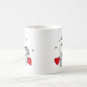 結婚式,バレンタイン,愛 コーヒーマグカップ (中央)