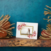 結婚式 フォトフレーム 卓上立て フレームレス写真立て フォトプラーク (側面)