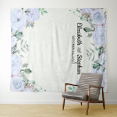 結婚式 フォトブース 背景 水彩 花 タペストリー (インサイチュ(横))