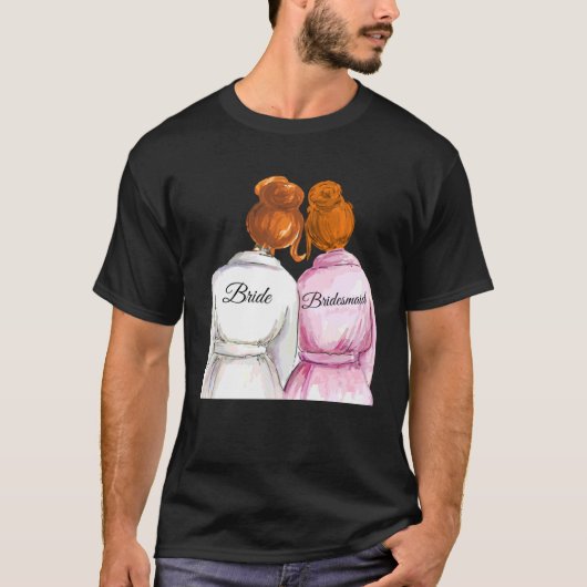 結婚式 & ブライズシャワー  花嫁の友人へのアドバイス9 Tシャツ (正面)