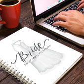 結婚式 ブラック&ホワイト ミニマル シンプル 花嫁 プランナー手帳