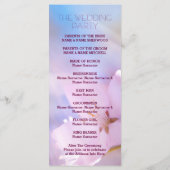 結婚式 プログラムさくらんぼカスタマイズ プログラム (裏面)