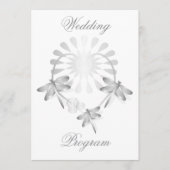 結婚式 プログラムシルバートンフライハート プログラム (正面)