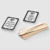 結婚式 プログラムハンドファンスチームパンク結婚のハート ハンドファン (組立なし)